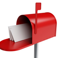 red mailbox