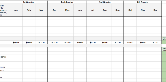 The Small Business Income, Expense, and Tax Tracker