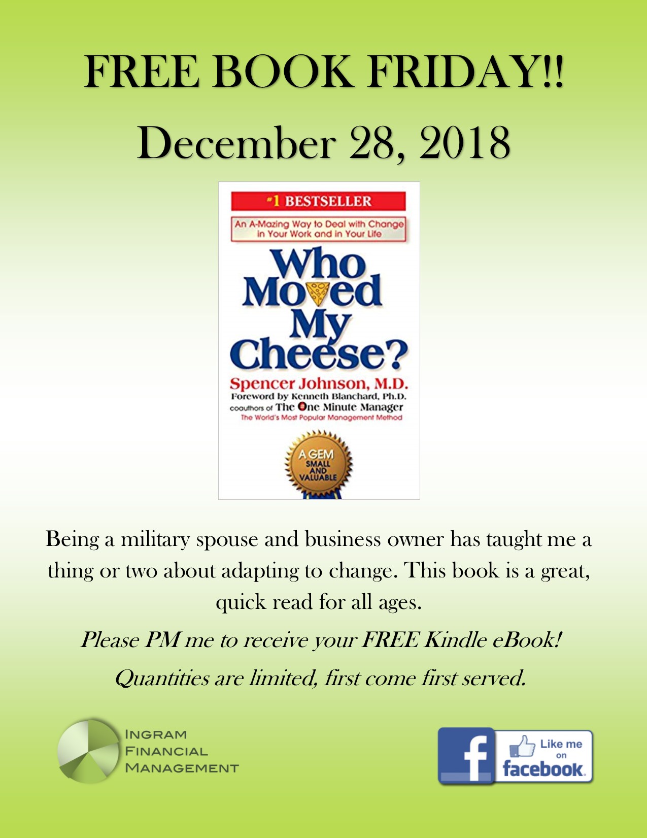 Final Free Book Friday for 2018!