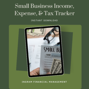 Small Business Income, Expense, & Tax Tracker